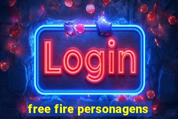 free fire personagens